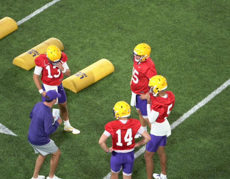 Position battles to watch when LSU's preseason football camp opens Thursday  - Death Valley Insider