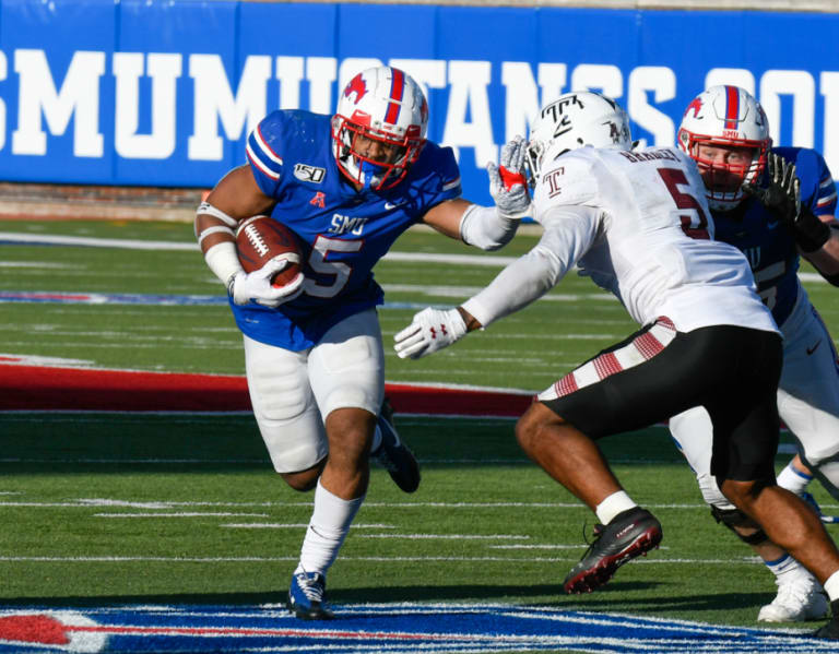 SMU Mustangs football Xavier Jones running back Sonny Dykes Memphis