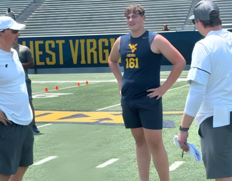 WVSports  –  Camp stop leads to West Virginia offer for 2027 OL Kalis