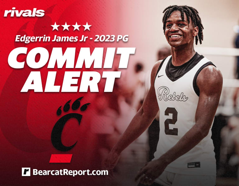 Commitment alert: Cincinnati lands Edgerrin James Jr. - Basketball