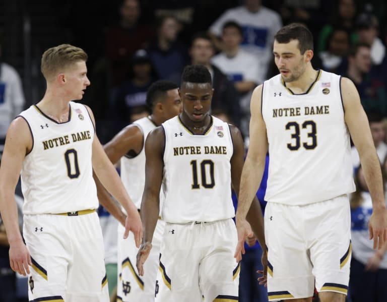 notre dame basketball uniforms