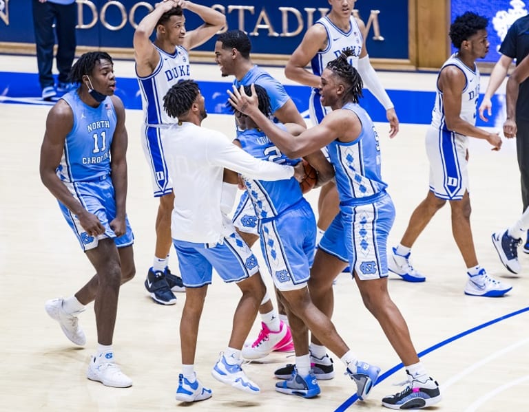 Smiles Abound As Tar Heels Close Out Duke