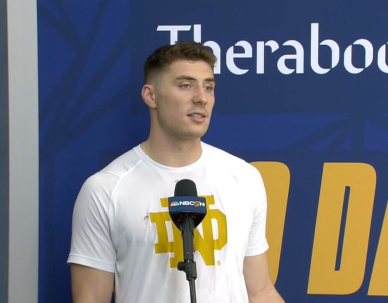 Notre Dame's Ian Book, back home near Sacramento, ready for the NFL Draft