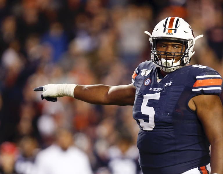 First round: Carolina picks Derrick Brown No. 7 overall in 2020 NFL Draft -  Auburn University Athletics