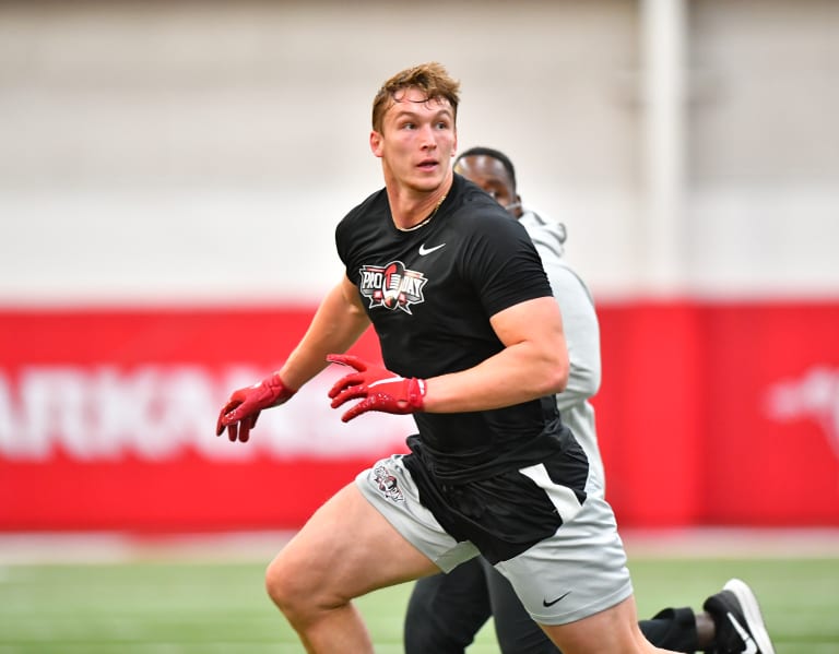 Arkansas Linebacker Drew Sanders Completes Final Step Ahead Of NFL Draft