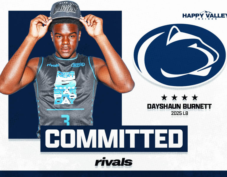 Penn State lands a commitment from 2025 Rivals250 LB Dayshaun