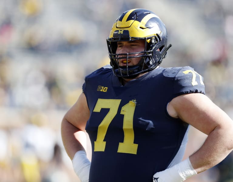 Michigan football OL Andrew Stueber drafted by New England Patriots