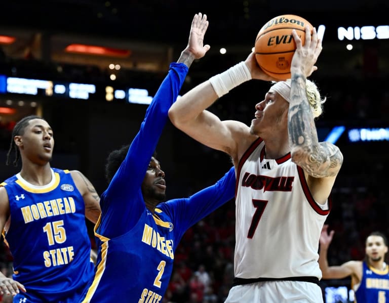 Louisville dominates Morehead State in opening game of Pat Kelsey era