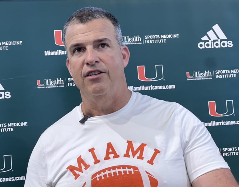 Miami Spring Football: Everything Cristobal Said One Day Before Spring ...