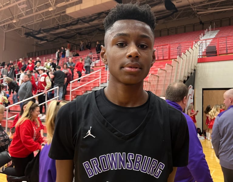 TheHoosier - 2024 in-state wing Kanon Catchings visiting Indiana