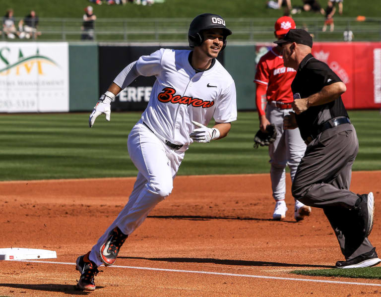 Oregon State Baseball Beavers Cruise To 15 6 Win Over New Mexico Beaversedge