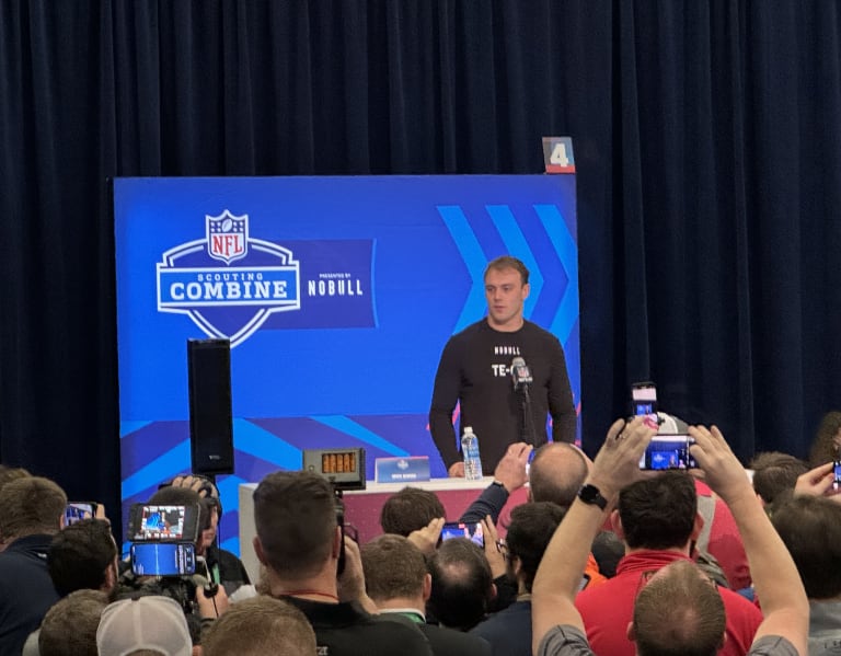 Brock Bowers takes center stage at the NFL Combine UGASports