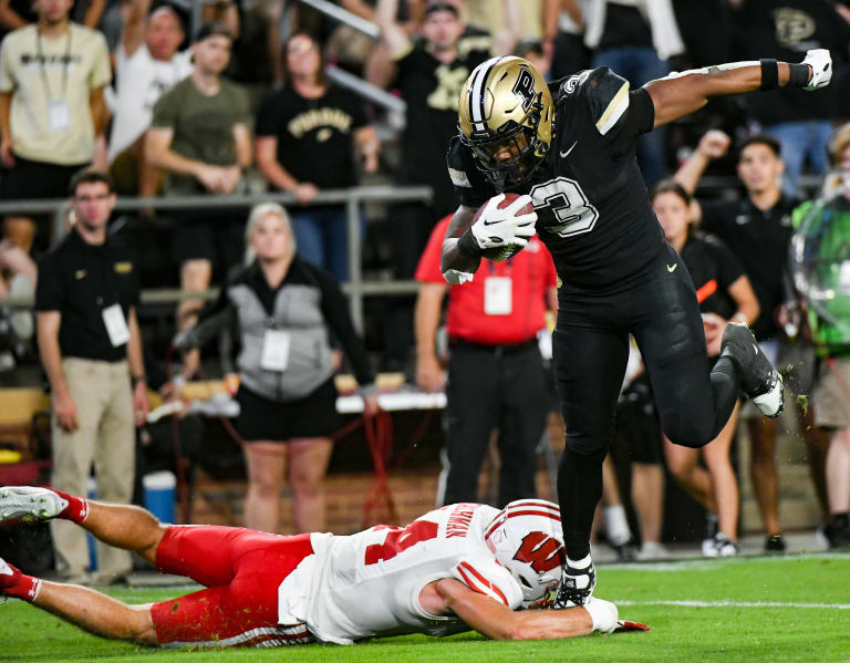 Purdue ground attack shows signs of life despite loss to Wisconsin