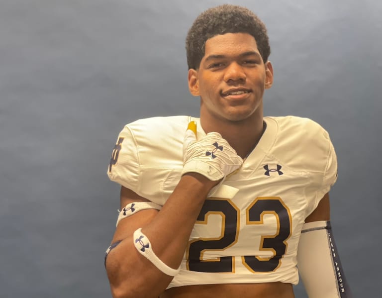 InsideNDSports 2024 fourstar LB Brian Robinson explains why Notre