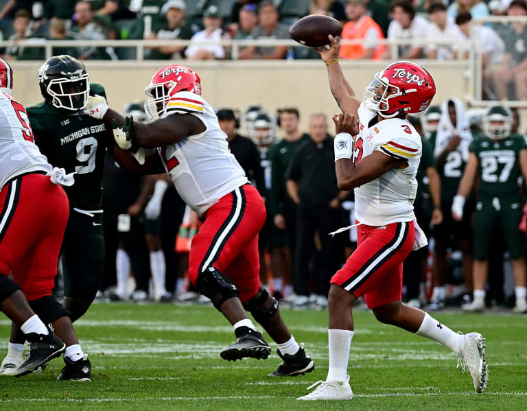 The Spartans fall to the Maryland Terrapins 31-9 - The State News