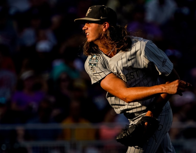 Day 2 of MLB draft includes 6 players from Wake Forest, plus son