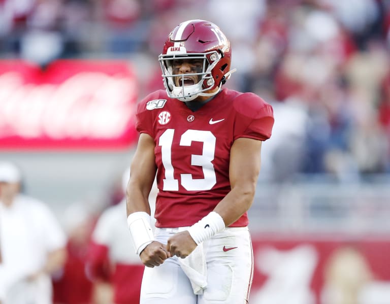 Tua Tagovailoa selected No. 5 overall by the Miami Dolphins -  TideIllustrated