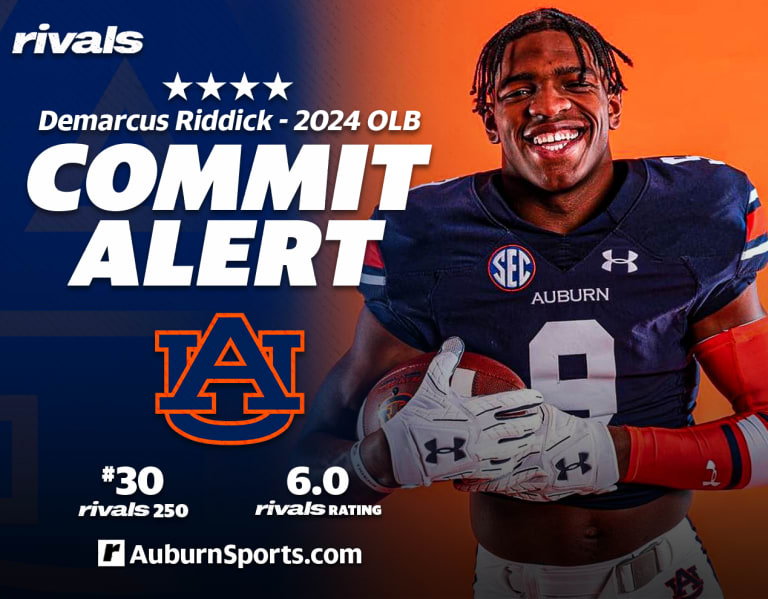 Auburn Wins Iron Bowl Flip Case For No. 2 LB Demarcus Riddick - Rivals ...