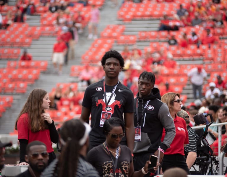 Top5 2025 prospect Jared Smith talks UGATennessee visit UGASports