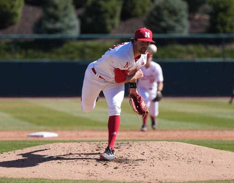 Nebraska Baseball: Huskers ace Brett Sears now Top 3 in national ERA ...