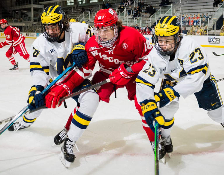 Michigan Wolverines Hockey: Wolverines Split Weekend Series With No. 7 ...