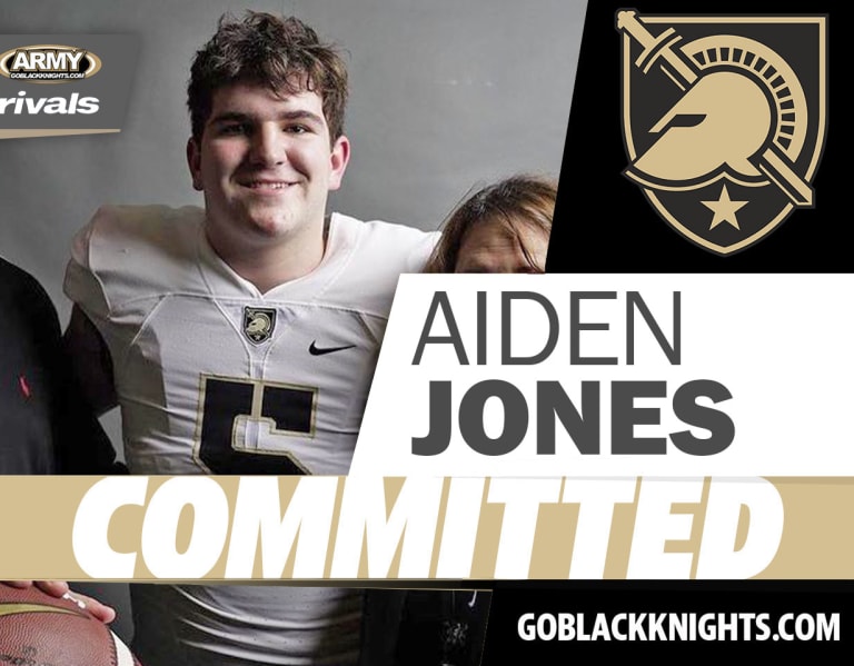 DE/OLB Aiden Jones makes the call and it's Army West Point ...