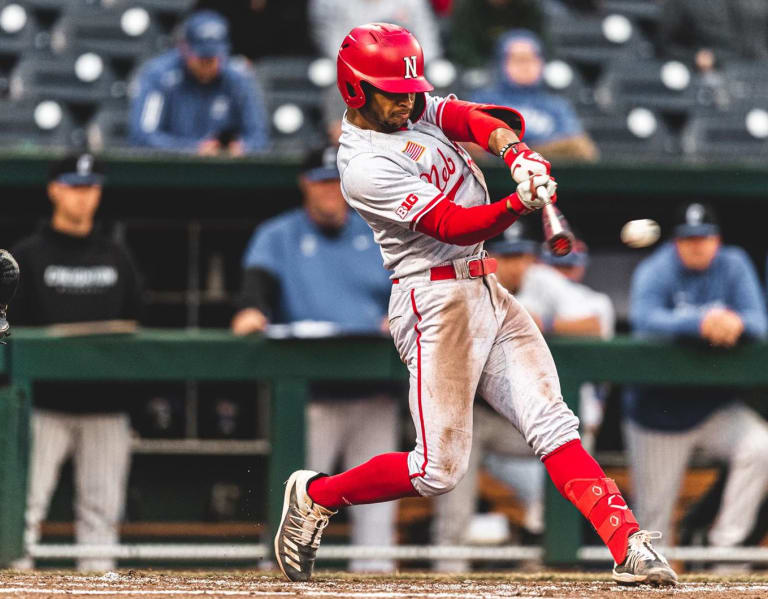 Brice Matthews 2 RBI Triple Nebraska Husker Baseball vs