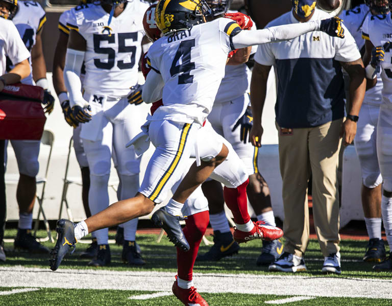 Congratulations Vince Gray on reaching a UFA deal with the New Orleans @ saints! #GoBlue ➡ #ProBlue 〽