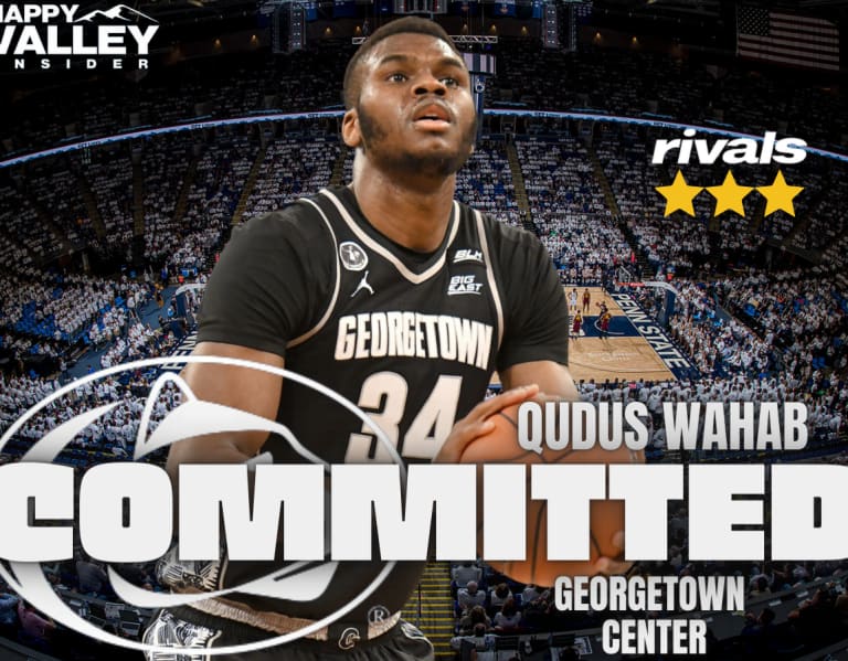 Georgetown Transfer Qudus Wahab Commits To Penn State Basketball