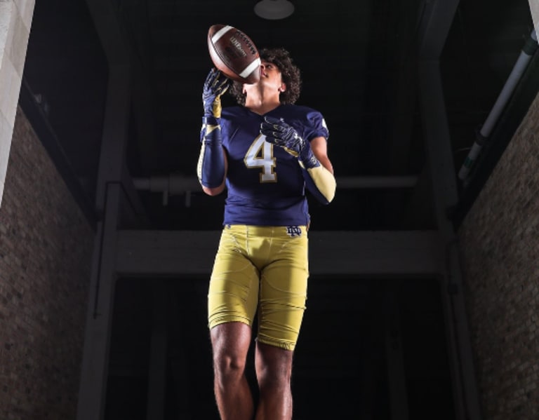 Notre Dame 2024 S Commit Kennedy Urlacher Thrilled For