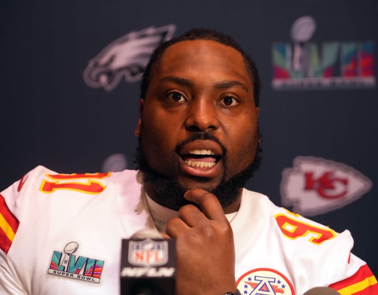 Kansas City Chiefs defensive tackle Derrick Nnadi during a