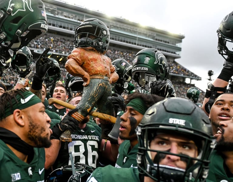 Michigan vs Michigan State Rivalry Renewed, Paul Bunyan Trophy at Stake ...