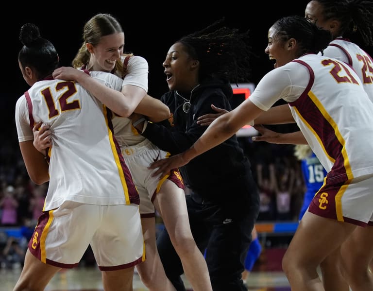 Trojans save the best moment for last in dominant NCAA tournament debut ...