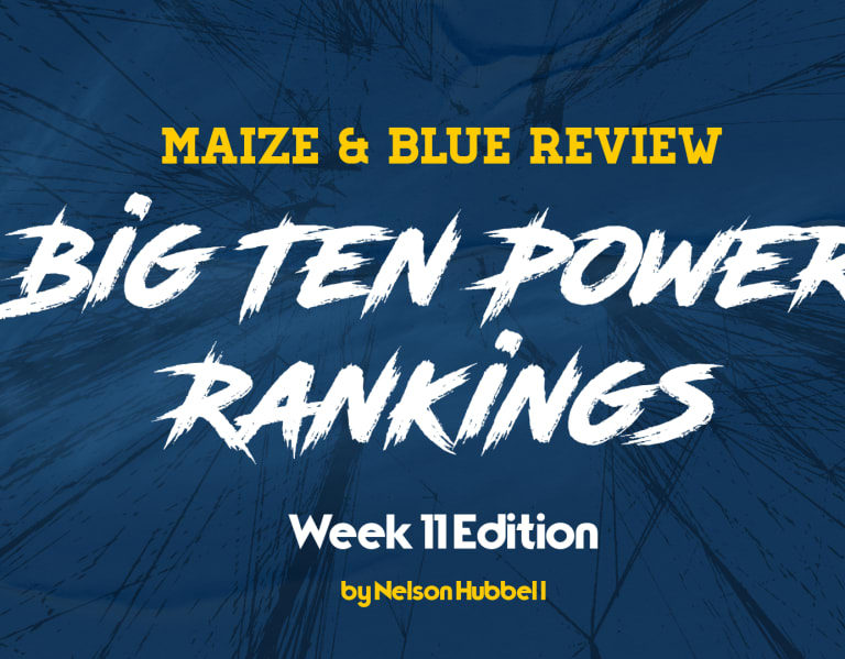 Big Ten Power Rankings: Week 11 - Maize&BlueReview