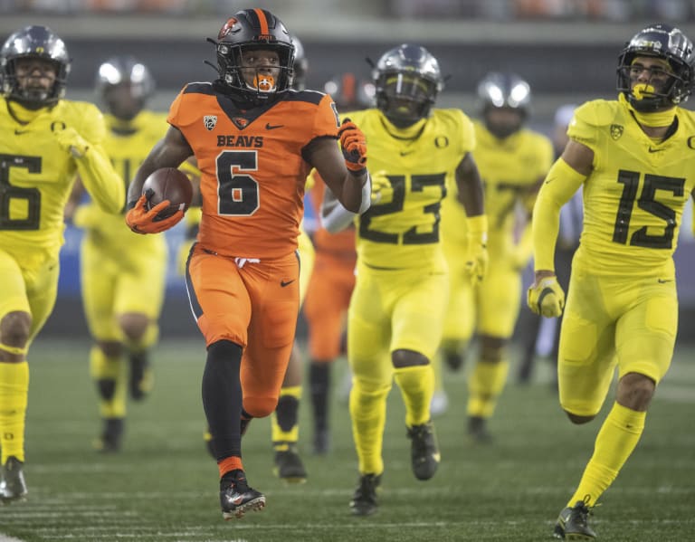 Jermar Jefferson Named To Maxwell Award Watch List - BeaversEdge