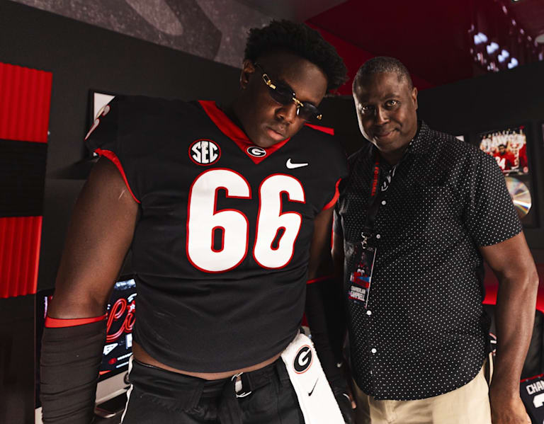 Georgia official visit closes the gap for big OT Chancellor Campbell