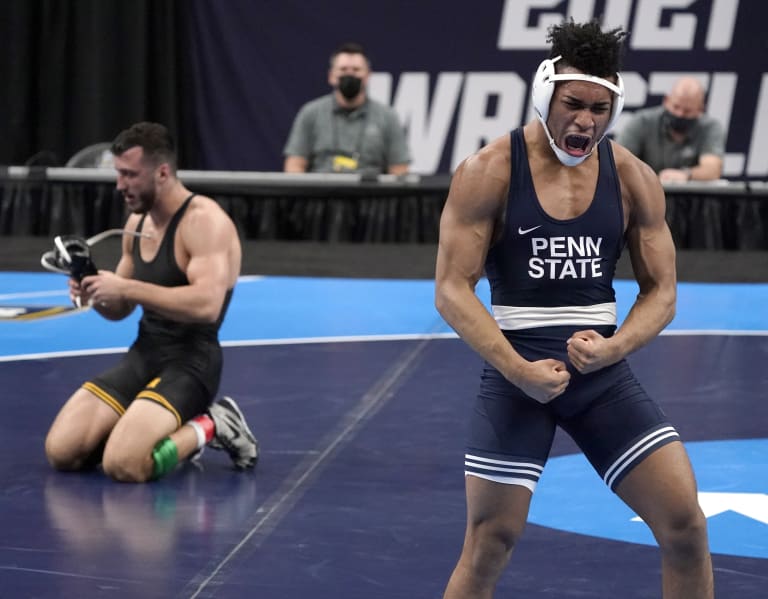 Penn State wrestling PSU goes 4for4 in NCAA finals as Lions finish