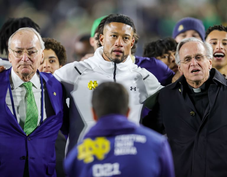 Notre Dame Head Coach Marcus Freeman Previews Upcoming Legends Trophy   Tozcgllgsrkq21uwrim9