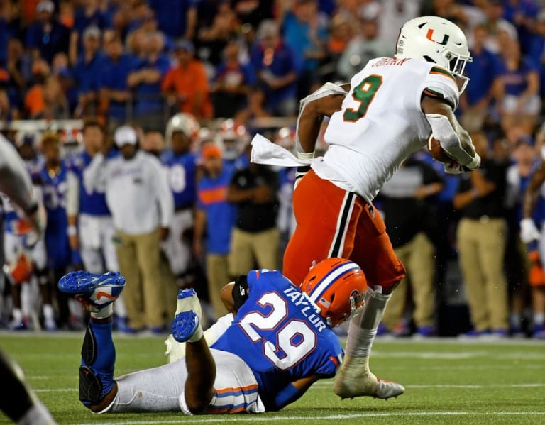 Five Things We Learned Against Miami - 1standTenFlorida: Florida Gators ...