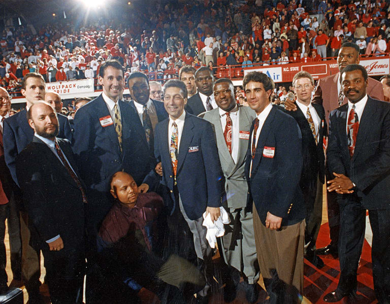 TheWolfpackCentral - The 25th anniversary Of Jim Valvano's final Reynolds  Coliseum speech