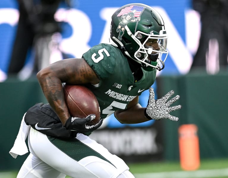 InsideNebraska - Michigan State Wide Receiver Germie Bernard Enters Portal