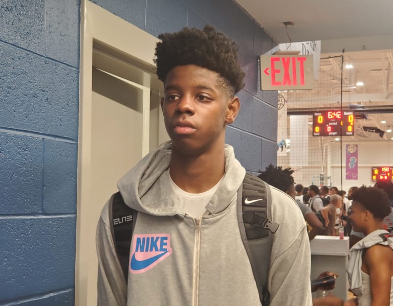 Catching up with 2025 forward Caleb Wilson at Nike EYBL Mizzou Today