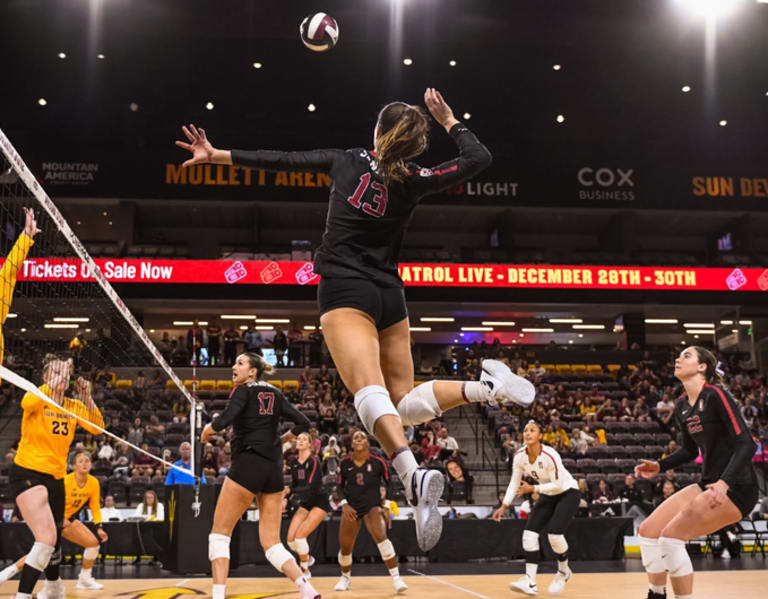 Stanford Womens Volleyball Recap 3 Stanford Wvb Gets Swept At 21 Arizona State