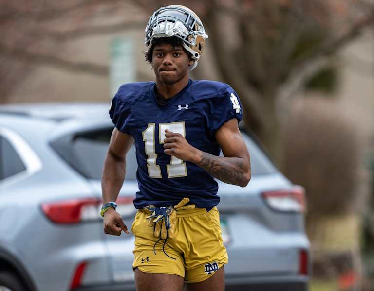 Chat Transcript: Is Notre Dame getting up to speed at WR this spring?