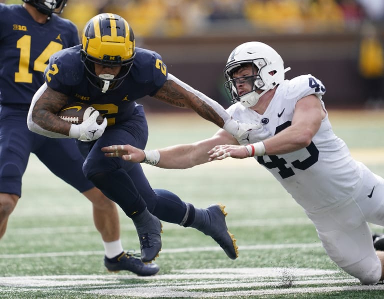 By the Numbers Blake Corum vs Heisman Winning RBs Maize BlueReview