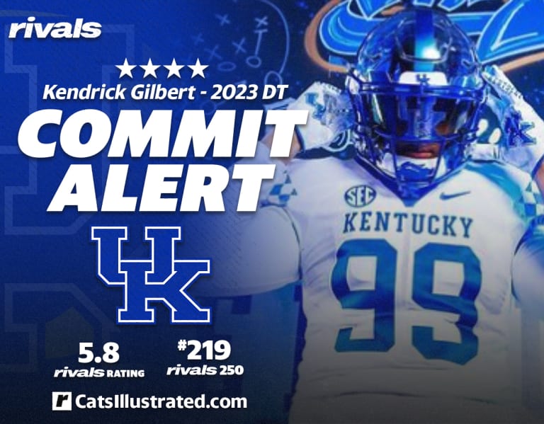 Rivals.com  –  Four-star DL Kendrick Gilbert flips to Kentucky