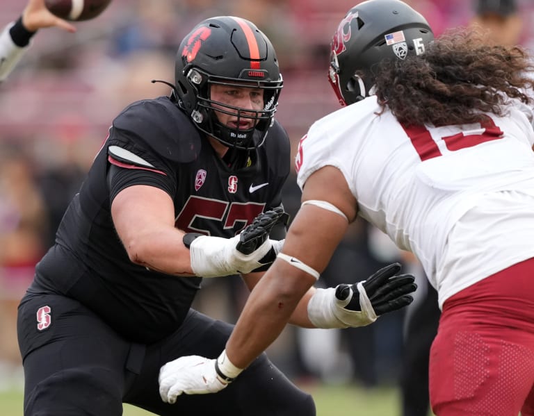 Stanford Football: Stanford senior OL Levi Rogers & sophomore OL Fisher ...