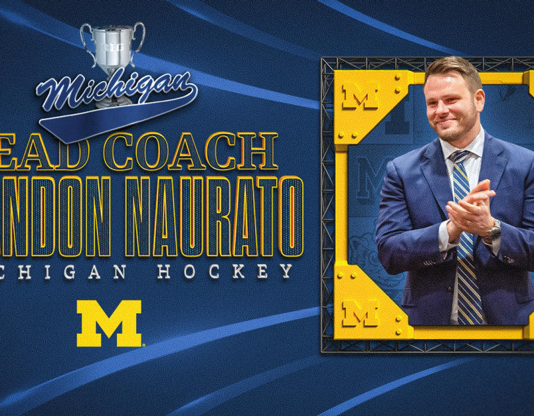 Michigan elevates Brandon Naurato to permanent head coach