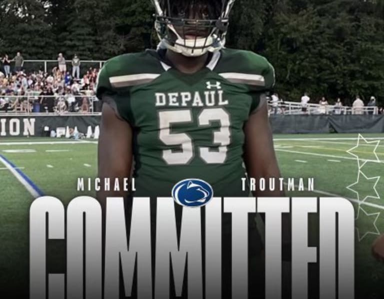 New Jersey OL Michael Troutman Discusses Penn State Commitment - Happy ...