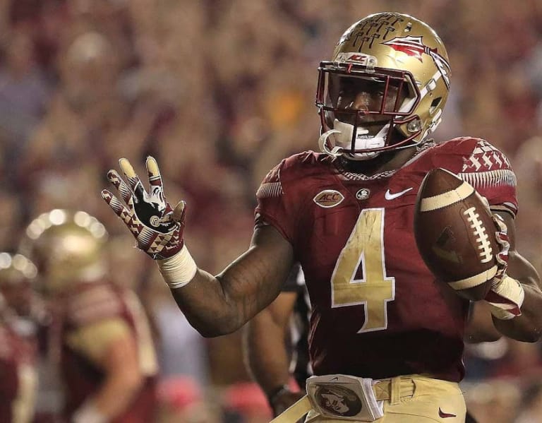 For Kids Florida State #4 Dalvin Cook White Alumni Football Game